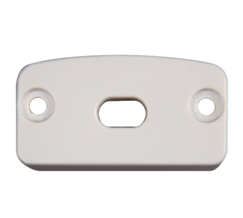 Заглушка торцевая для алюминиевого профиля PAL 1808 сквозная 25 штук в упаковке  1037503  Jazzway