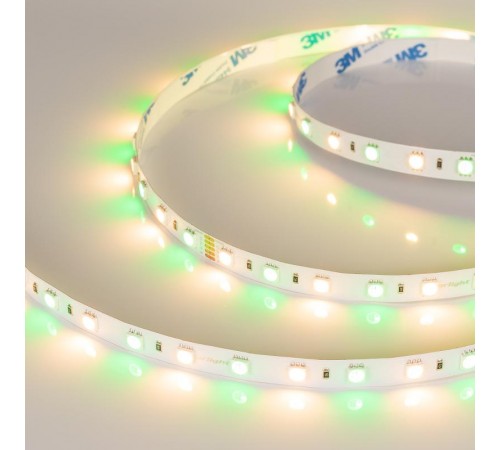 Лента светодиодная RT-B60-10mm 24V RGBW-Warm (14.4 W/m, IP20, 5060, 5m) (arlight, Открытый)  018327(2)  Arlight