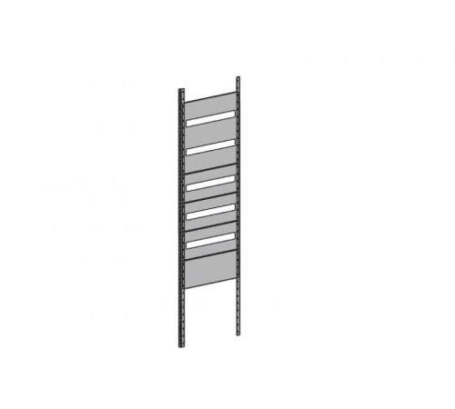 Комплект держателей пластронов высотой 1800 мм для ВРУ Unit (2ш) EKF PROxima  mb-15-dp-18n  EKF