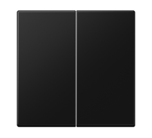 Центральная плата 2 группы стандарт; дюропласт; черный матовый  LS1702SWM  Jung