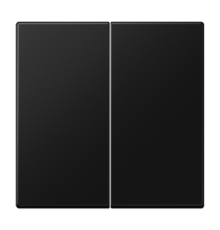 Центральная плата 2 группы стандарт; дюропласт; черный матовый  LS1702SWM  Jung