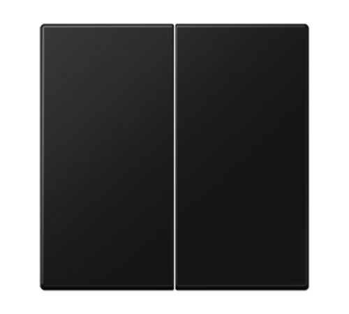 Центральная плата 2 группы стандарт; дюропласт; черный матовый  LS1702SWM  Jung