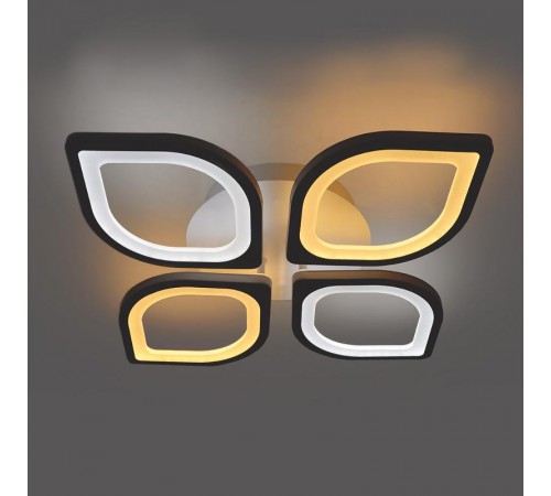 Светильник светодиодный управляемый с пультом 86W, Max. 5000Lum, 3000К-6500K, IP20, белый AL5950 Leaf  41672  FERON