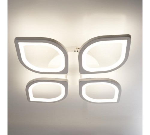 Светильник светодиодный управляемый с пультом 86W, Max. 5000Lum, 3000К-6500K, IP20, белый AL5950 Leaf  41672  FERON