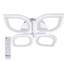 Светильник светодиодный управляемый с пультом 86W, Max. 5000Lum, 3000К-6500K, IP20, белый AL5950 Leaf  41672  FERON