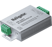Усилитель сигнала для светодиодной ленты LED ND-ARGB180-IP20-12V 180/360Вт 12/24В IP20  71494  Navigator