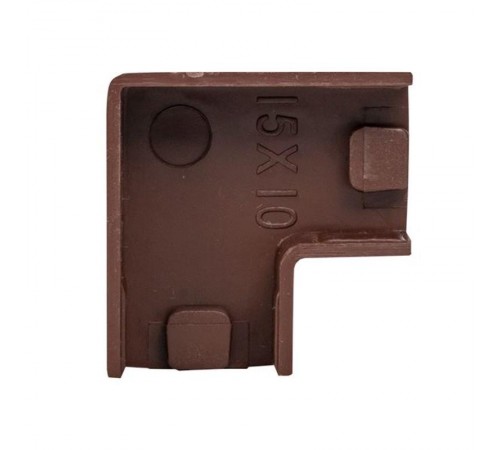 Поворот 90 гр. (15х10) (4 шт) Plast EKF PROxima  под темное деревоabd-15-10x4EKF