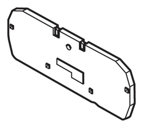 Изолятор FED8.NL Торц. для D6/8.NT.L  1SNA399590R0400  TE