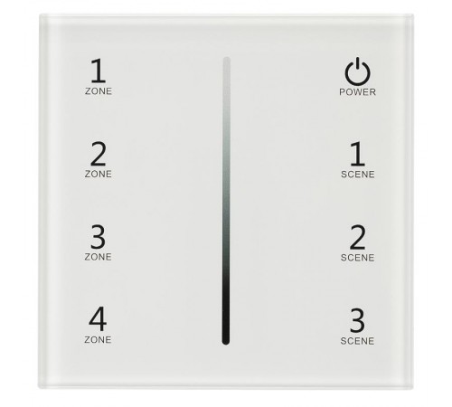 Панель Sens SMART-P29-DIM White (230V, 4 зоны, 2.4G)  027103  Arlight
