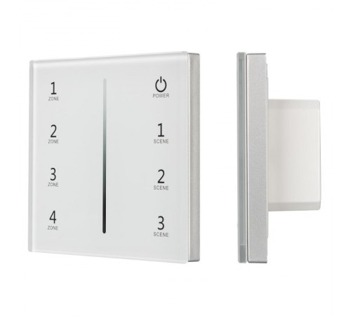Панель Sens SMART-P29-DIM White (230V, 4 зоны, 2.4G)  027103  Arlight