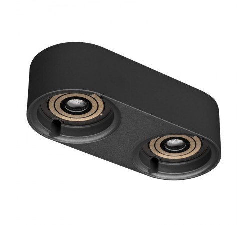 Корпус PLURIO-BASE-SURFACE-RS179x78 (BK, 1-2, 200mA) (Arlight, IP20 Металл, 3 года)  031709  Arlight