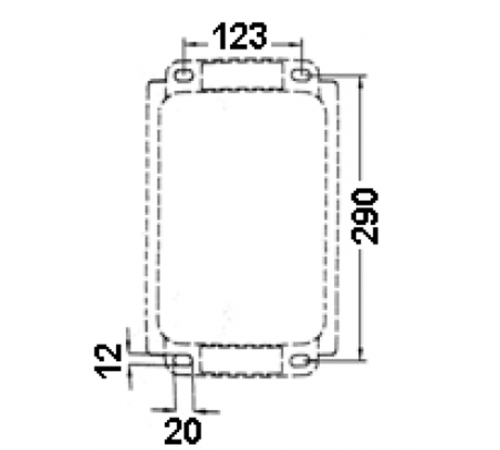 Прожектор ГО UM Sport 2000H R3/8.5 SET 2000Вт IP66 комплект  1367001030  Световые Технологии