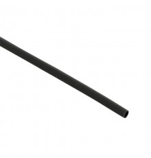 Термоусаживаемая трубка ТУТк с клеевым слоем нг 3/1 черная в отрезках по 1м EKF PROxima  tut-k3-b  EKF