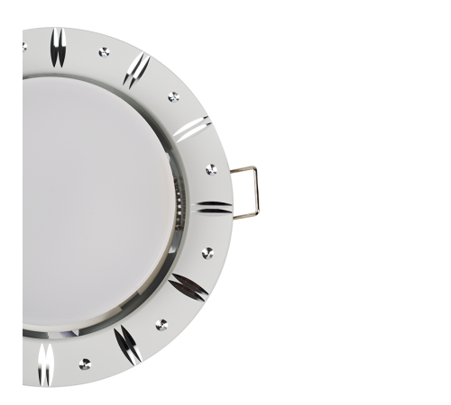 Светильник точечный встраиваемый под лампу PGX53d AL31-White  .5020191  Jazzway