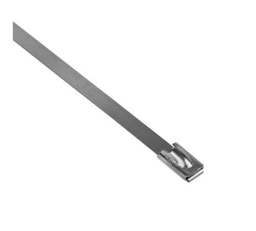 Хомут AISI 304 из нержавеющей стали, 4.6x360 (10 шт.) FlexLock PROxima  plc-fl-tss-304-4.6x360-r  EKF