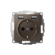 AtlasDesign Мокко Розетка 16А c 2 USB A+A, 5В/2,4А, 2х5В/1,2А, механизм  ATN000630  SE