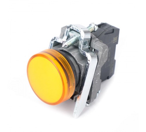 Сигнальная лампа в сборе модульная 22 мм желтая 24В DC  SB4BVB5  SE