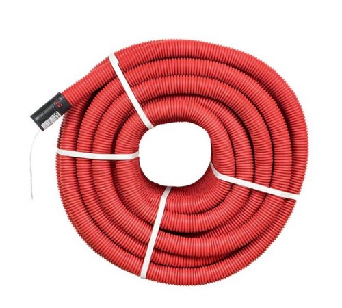Труба гофрированная двустенная ПНД d 50 с зондом (50 м) красная PROxima  tg2st-50-50m  EKF