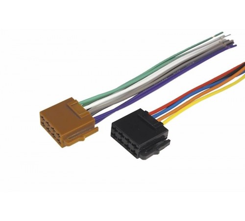 Разъемы для автомагнитол "Евро" ISO 2 гнезда акустика+питание  16-0501  REXANT