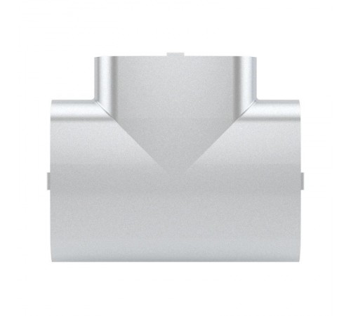 Тройник 140х50 мм, цвет серый металлик  01406G  DKC