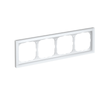 ArtGalery Pure Белый Рамка 4-постовая , МАТОВОЕ органическое стекло  GAL330104  SE