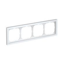 ArtGalery Pure Белый Рамка 4-постовая , МАТОВОЕ органическое стекло  GAL330104  SE