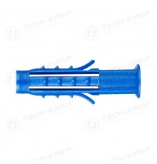 Дюбель распорный 6х30 шипы+усы (500 шт) - пакет ( 0,297 кг)  132440  Tech-KREP