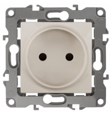 Розетка 12-2105-02 2P, 16АХ-250В,  слоновая кость  Б0018255  ЭРА