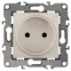 Розетка 12-2105-02 2P, 16АХ-250В,  слоновая кость  Б0018255  ЭРА