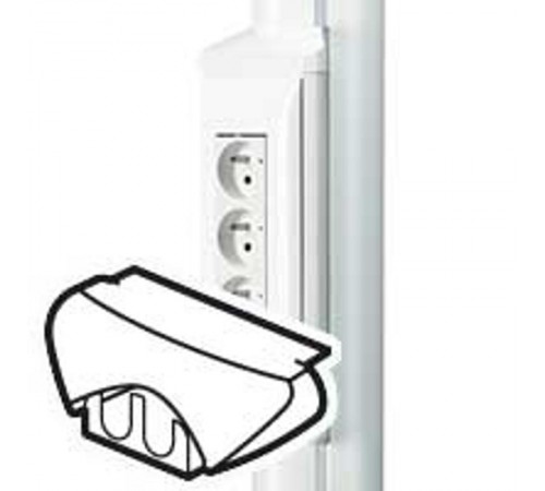 Полуколонна DLP - 2 секции - высота 2,70 м - алюминий  030727  Legrand