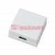 Комбинированная розетка RJ-45(8P-8C) + RJ-11(6P-4C), внешняя  03-0120  REXANT