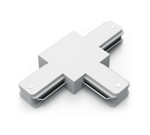 Коннектор для трековых шинопроводов (T) белый  TR110  Gauss