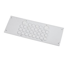 Пластина для ввода кабеля Cabstop IP 55 - 28 x диам. 5 до 14 мм, - 2 x диам. 14 до 25 мм - 2 запасных  036497  Legrand