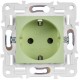 SKANDY Розетка с з/к/ш 16А SK-R04M мятный  SK-R14-16-K06  IEK