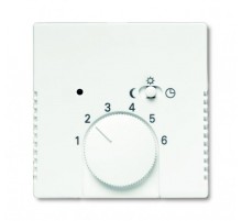 ABB Basic 55 Альп. белый Накладка для терморегулятора (мех. 1095 U, 1095 UF-507, 1096 U)  1710-0-3867   2CKA001710A3867  ABB