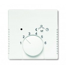 ABB Basic 55 Альп. белый Накладка для терморегулятора (мех. 1095 U, 1095 UF-507, 1096 U)  1710-0-3867   2CKA001710A3867  ABB