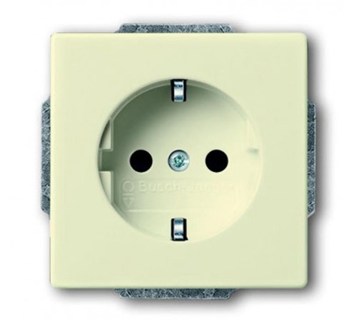 Розетка SCHUKO 16А 250В, с LED подсветкой, future/solo, слоновая кость  2013-0-5292   2CKA002013A5292  ABB
