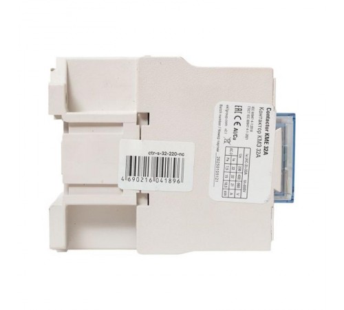 Контактор малогабаритный КМЭ 32А 220В 1NC EKF PROxima  ctr-s-32-220-nc  EKF