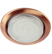 Светильник встраиваемый точечный под лампу GX53 KL35 SC /1 (к) 220V, 13W, медь  Б0048952  ЭРА