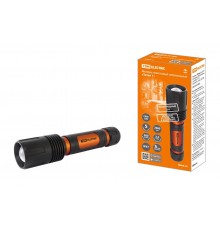 Фонарь налобный "Титан 1" 20 Вт 1 светодиод CREE 2000 лм, 2х18650 3.7 В 2200 мА*ч, IPX7, ЗУ,  SQ0350-0060  TDM