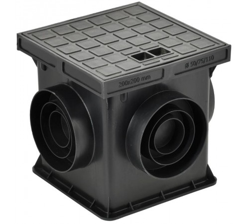 Колодец контрольный с крышкой пластик  ZKK10-60-200  IEK