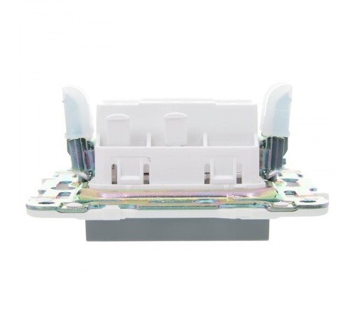 SKANDY Выключатель 1-клавишный перекрестный 10А SK-V03Gr серый   SK-V13-0-10-K03  IEK