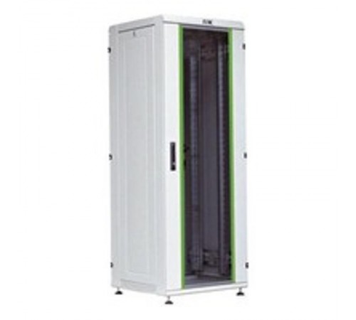Шкаф сетевой 19" LINEA N 33U 600х800 мм стеклянная передняя дверь серый  LN35-33U68-G  ITK