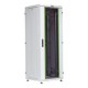 Шкаф сетевой 19" LINEA N 33U 600х800 мм стеклянная передняя дверь серый  LN35-33U68-G  ITK