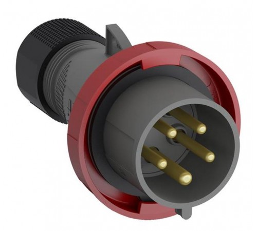 Вилка кабельная Easy&Safe 432EP6W, 32А, 3P+N+E, IP67, 6ч  2CMA101112R1000  ABB