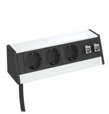 Укомплектованный настольный бокс DB (алюминий,серебристый) (DB-0B3 D3S2K)  6116945  OBO Bettermann