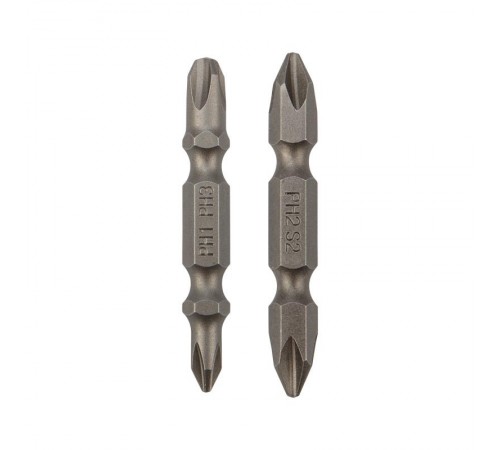 Мини-набор бит двусторонних KRANZ PH2xPH2, PH1xPH3-50 мм (2 шт./уп.) KR-92-0452  Kranz