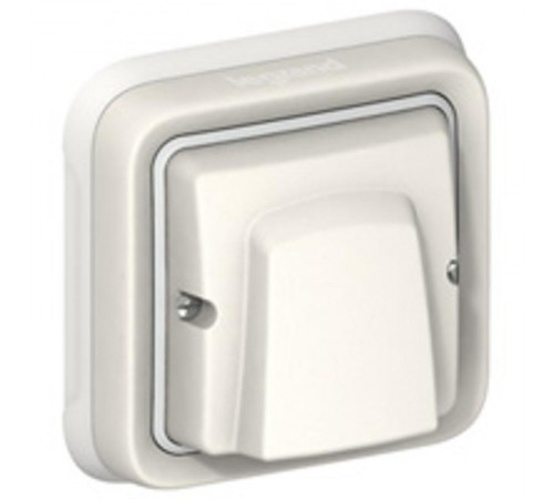 Plexo Белый Вывод кабельный с зажимом (в сборе) IP55  069888  Legrand