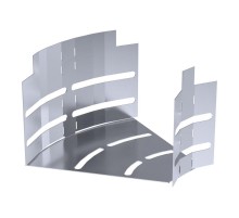 Угол горизонтальный изменяемый 0-45 градусов Стандарт INOX (AISI 316) 150х100  PR16.3619  Промрукав