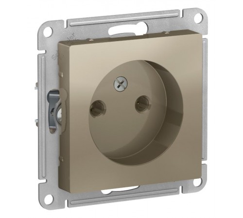 AtlasDesign Шампань Розетка без заземления, 16А, механизм  ATN000541  SE